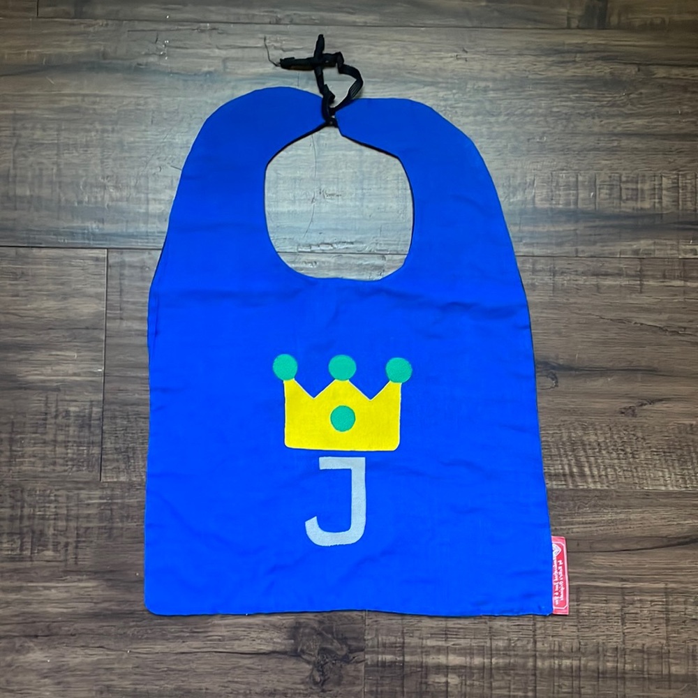 Baby cape for child whose name starts with ‘J’